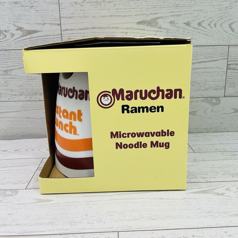 Maruchan Ramen Microwavable Noodle Mug (Will Fit Instant Lunch Ramen Noodles)